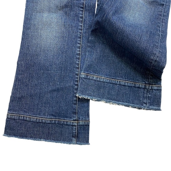 DOLCE & GABBANA Released Hem Flare Jeans High Rise Hippie Boho - Picture 3 of 10